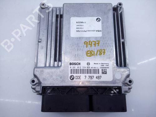 Used Engine control unit (ECU) BMW 1 (E87) 120 d (163 hp) 9367779