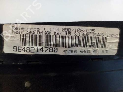 Instrument cluster PEUGEOT 406 (8B) 2.0 HDI 110 | BP4403298C47 