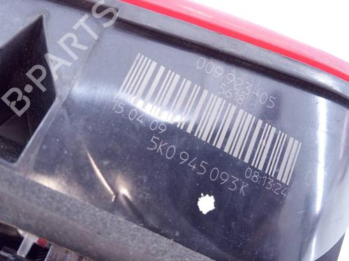 Left tailgate light VW GOLF VI (5K1)  | BP19500313C79 
