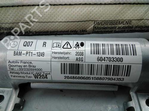 Right curtain airbag MERCEDES-BENZ C-CLASS (W204)  | BP5061135C12 
