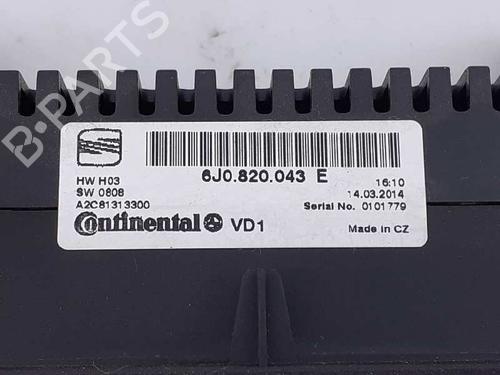 Climate control SEAT IBIZA IV (6J5, 6P1)  | BP6920408I5 