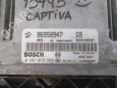 Engine control unit (ECU) CHEVROLET CAPTIVA (C100, C140) 2.0 D | BP27297085M57 - Image 3