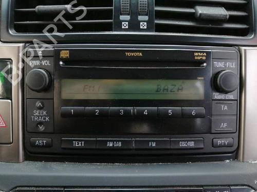 Radio TOYOTA LAND CRUISER PRADO (_J15_) 3.0 D-4D (KDJ155_, KDJ150_, KDJ150R, KDJ155R) | BP5226564E6 