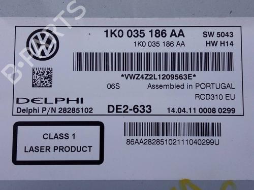 Radio VW GOLF VI (5K1) 1.6 TDI | BP11345213E6 