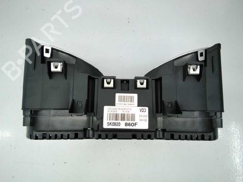 Instrument cluster VW GOLF V (1K1) 1.6 MultiFuel | BP4572083C47 