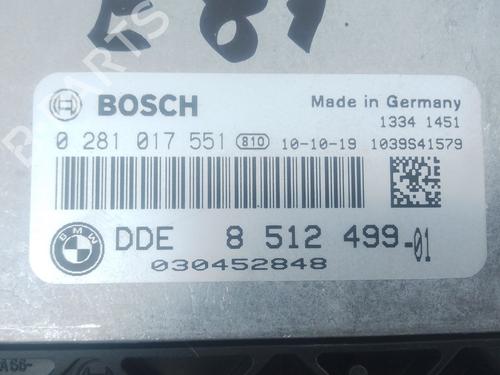 Engine control unit (ECU) BMW 1 (E81) 116 d | BP37664714M57 - Image 2