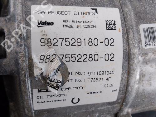 AC compressor PEUGEOT 3008 II SUV (MC_, MR_, MJ_, M4_) 1.2 THP/ PureTech 130 (MRHNSM, MRHNSU, MRHNSJ, MRHNYW,... | BP28107963M34 