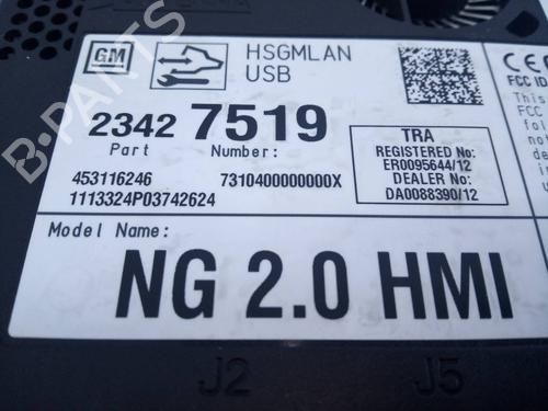 Radio OPEL INSIGNIA A (G09) 2.0 CDTI (68) | BP8409418E6 