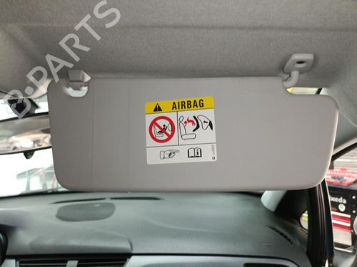 Højre solskærm OPEL CORSA E (X15) [2014-2025]  27297171