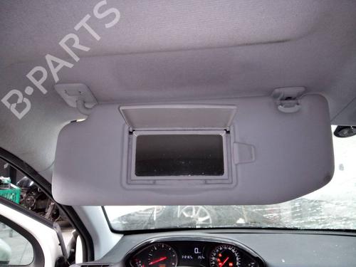 Used Left sun visor PEUGEOT 208 I (CA_, CC_) 1.6 HDi (92 hp) 17010418