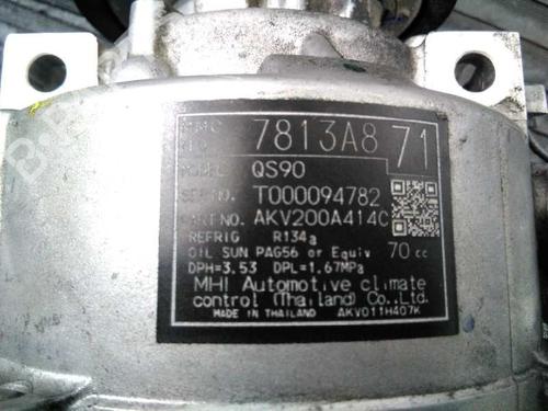 AC compressor MITSUBISHI OUTLANDER III (GG_W, GF_W, ZJ, ZL, ZK) 2.0 4WD (GF7W) | BP12490703M34 