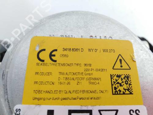 Rear left seatbelt BMW X1 (F48) sDrive 18 d | BP6619598I29 