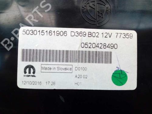 Instrument cluster FIAT DOBLO Bus (263_) 1.6 D Multijet (263AXH1A, 263AXL11, 263AXH1B) | BP2500574C47 