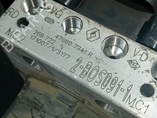 ABS pump RENAULT CLIO IV (BH_) 1.5 dCi 90 | BP15710238M43 
