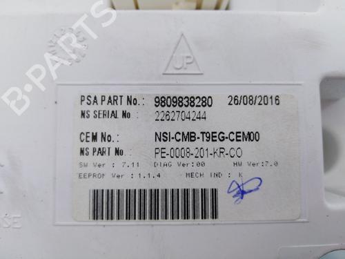 Instrument cluster PEUGEOT 308 II (LB_, LP_, LW_, LH_, L3_) 1.2 THP 110 | BP7514493C47 