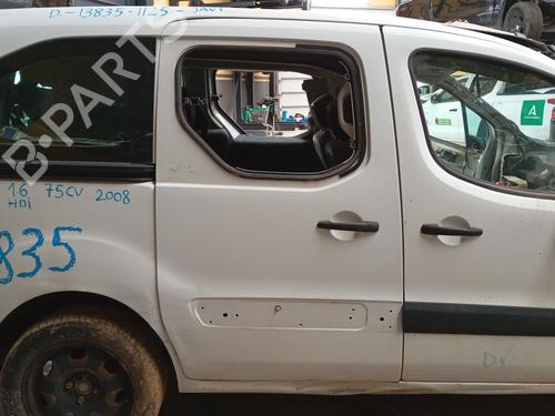 Højre side skydedør CITROËN BERLINGO MULTISPACE (B9) 1.6 HDi 75 16V (75 hp) 31920998