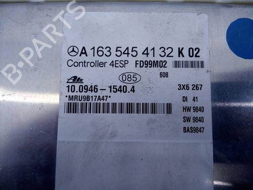 Engine control unit (ECU) MERCEDES-BENZ M-CLASS (W163)  | BP16066540M57 