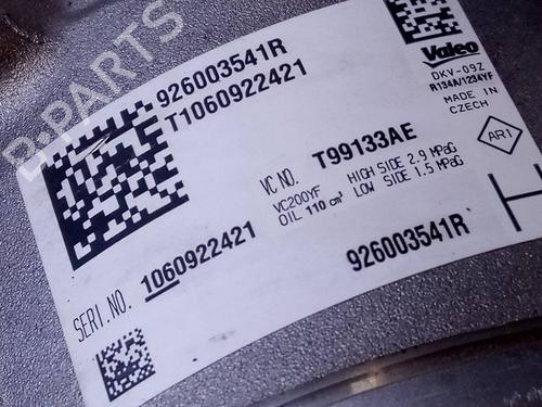 AC compressor NISSAN MICRA V (K14)  | BP18483718M34 