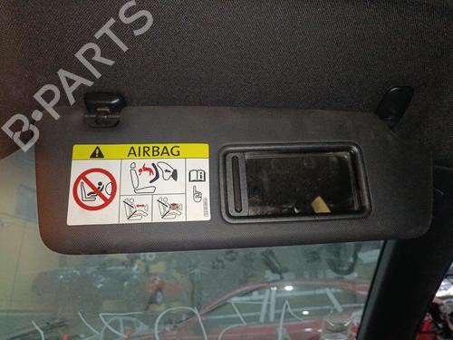 Used Right sun visor Right sun visor 38464818 38464818