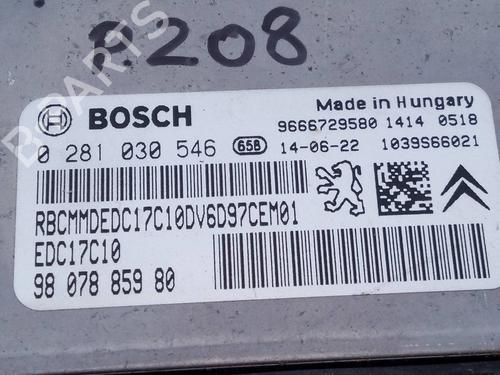 Engine control unit (ECU) PEUGEOT 208 I (CA_, CC_)  | BP21122011M57 