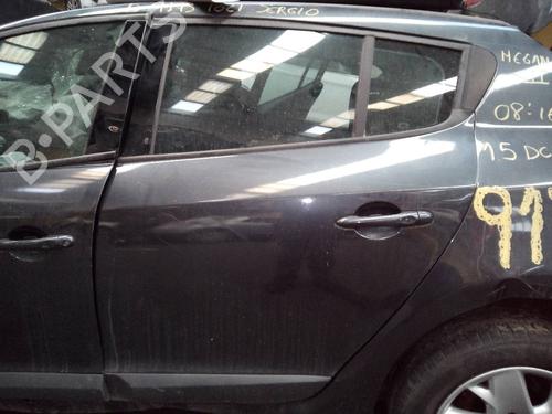 Dør venstre bagtil RENAULT MEGANE III Hatchback (BZ0/1_, B3_) 1.5 dCi (BZ09, BZ0D, BZ1W, BZ29, BZ14) (110 hp) 8338942
