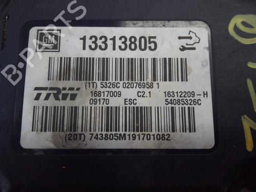 ABS pump OPEL INSIGNIA A (G09)  | BP5986542M43 