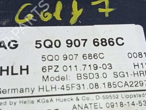 Elektronisk sensor VW GOLF VII (5G1, BQ1, BE1, BE2)  | BP19256222M84 