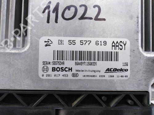 Engine control unit (ECU) OPEL INSIGNIA A (G09)  | BP12491829M57 