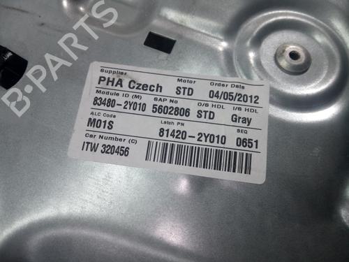 Rear right window mechanism HYUNDAI ix35 (LM, EL, ELH)  | BP8954259C25 