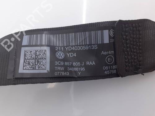 Rear left seatbelt VW PASSAT B7 Variant (365)  | BP7196039I29 