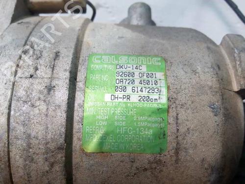 AC compressor NISSAN TERRANO II (R20)  | BP5596817M34 