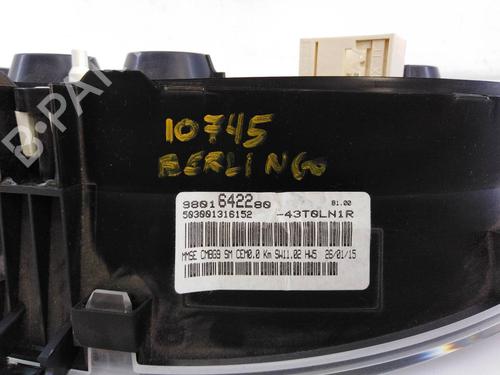 Instrument cluster CITROËN BERLINGO MULTISPACE (B9)  | BP11173493C47 