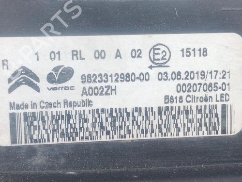 Right front indicator CITROËN C3 III (SX) 1.2 PURETECH 82 | BP31210562C33