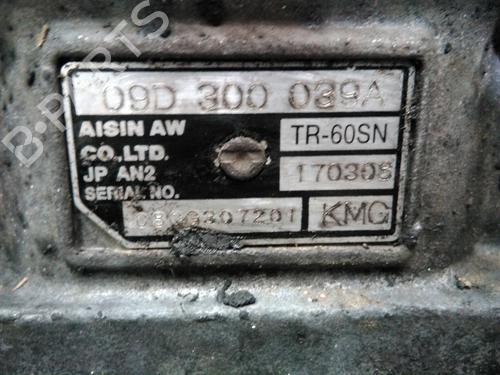 Gearbox VW TOUAREG (7LA, 7L6, 7L7) 2.5 R5 TDI | BP9713667M3 