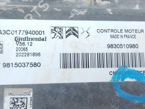 Engine control unit (ECU) CITROËN C3 III (SX) 1.2 PURETECH 82 | BP29887459M57