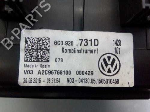 Instrument cluster VW POLO V (6R1, 6C1)  | BP2243656C47 