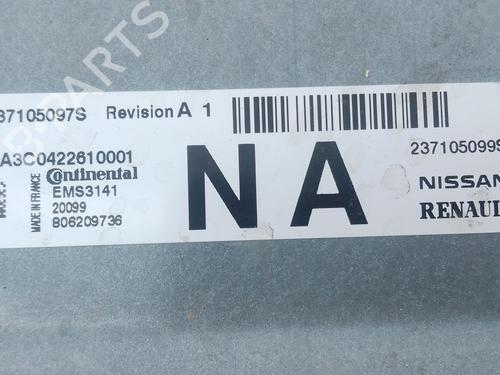 Engine control unit (ECU) RENAULT CLIO V (B7_) 1.0 LPG (B7MT) | BP31882211M57