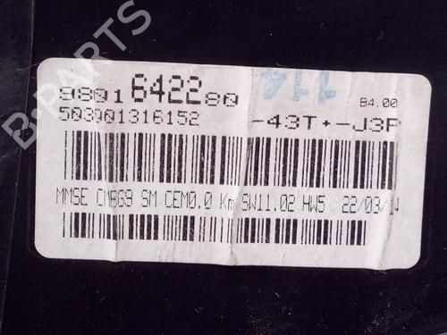 Instrument cluster PEUGEOT PARTNER Box Body/MPV  | BP20103417C47 