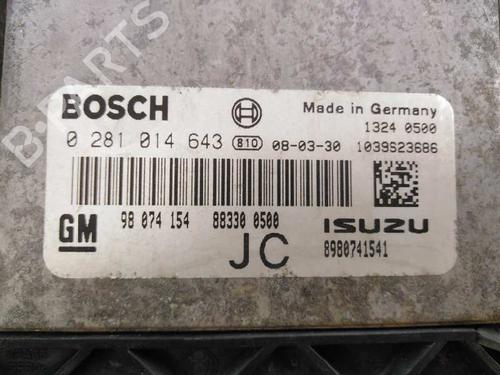 Engine control unit (ECU) OPEL ASTRA H (A04) 1.7 CDTI (L48) | BP7086344M57 