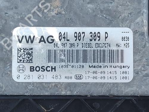 Engine control unit (ECU) VW TOURAN (5T1) 2.0 TDI | BP28020490M57 