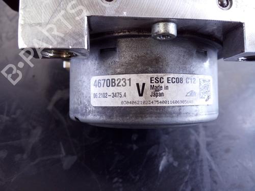 ABS pump MITSUBISHI OUTLANDER III (GG_W, GF_W, ZJ, ZL, ZK) 2.0 (GF7W) | BP17576097M43 