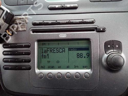Used Radio SEAT ALTEA (5P1) 1.6 (102 hp) 7066797