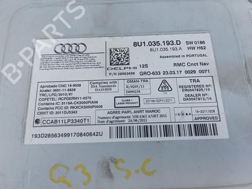 Electronic module AUDI Q3 (8UB, 8UG) 2.0 TDI quattro | BP27270375M83 