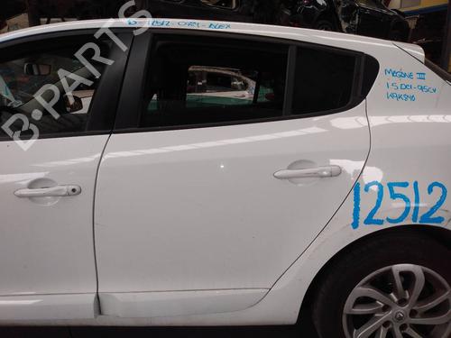 Dør venstre bak RENAULT MEGANE III Hatchback (BZ0/1_, B3_) [2008-2025]  19415014