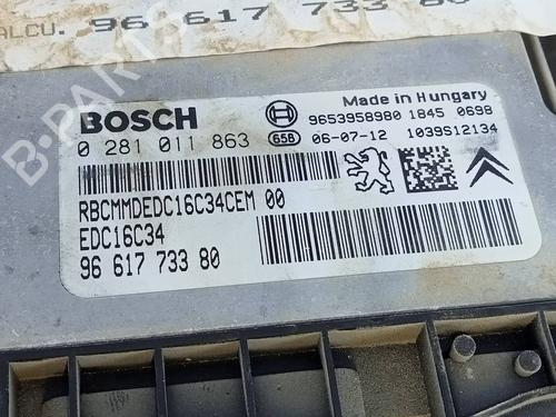 Engine control unit (ECU) CITROËN C4 I (LC_) 1.6 HDi | BP11420960M57 