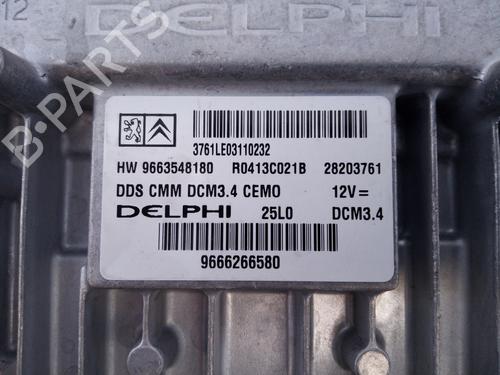 Engine control unit (ECU) PEUGEOT 407 SW (6E_, 6D_)  | BP19163924M57 