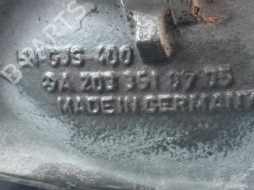 Rear differential MERCEDES-BENZ E-CLASS Coupe (C207) E 250 CDI / BlueTEC / d (207.303, 207.304) | BP3507973M24 