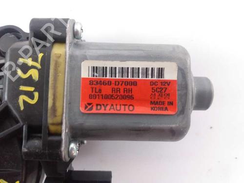 Right rear window motor HYUNDAI TUCSON (TL, TLE) 1.7 CRDi | BP7278908E22 
