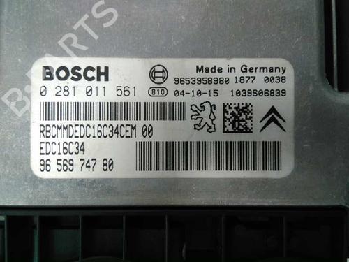 Engine control unit (ECU) CITROËN C5 I (DC_) 2.0 HDi (DCRHZB, DCRHZE) | BP4222360M57 