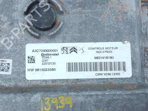 Engine control unit (ECU) CITROËN C3 AIRCROSS II (2R_, 2C_) 1.2 PureTech 110 (2RHNZB, 2RHNZW, 2RHNPX, 2RHNPJ) | BP28125600M57 